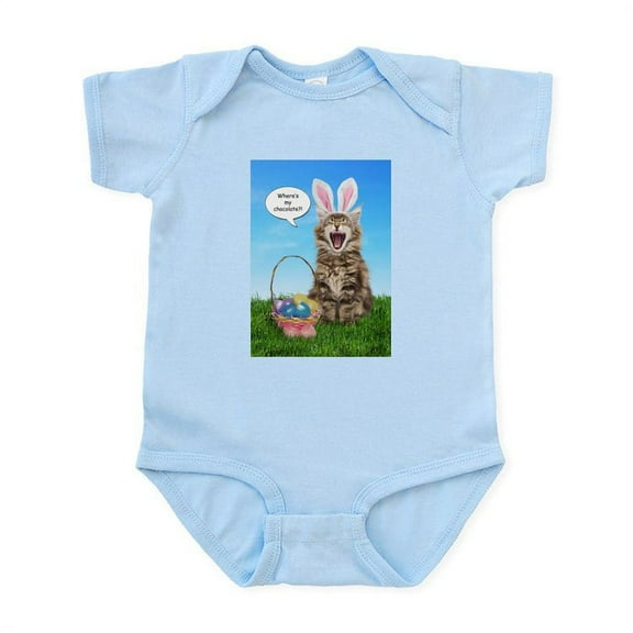 CafePress - Where's My Chocolate? Infant Bodysuit - Baby Light Bodysuit, Size Newborn - 24 Months