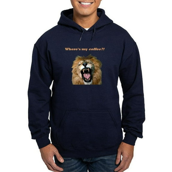 CafePress - Where's My Coffee Hoodie (Dark) - Pullover Hoodie, Classic, Comfortable Hooded Sweatshirt