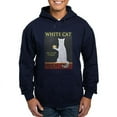 thumbnail image 1 of CafePress - White Cat Coffee Hoodie (Dark) - Pullover Hoodie, Classic, Comfortable Hooded Sweatshirt, 1 of 4