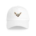 thumbnail image 1 of CafePress - White Chihuahua Cap - Adjustable 100% Brushed Unisex Casual Cotton Baseball Cap, Beige, 1, 1 of 2