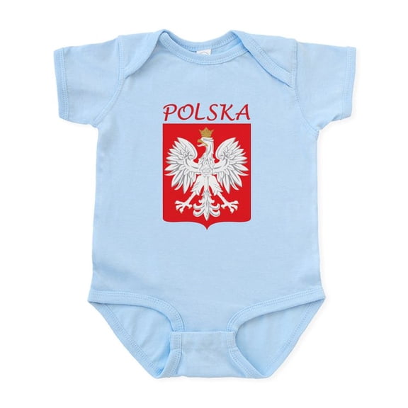 CafePress - White Eagle And Polska Infant Bodysuit - Baby Light Bodysuit, Size Newborn - 24 Months