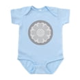 thumbnail image 1 of CafePress - White Lotus Tile Body Suit - Baby Light Bodysuit, Size Newborn - 24 Months, 1 of 4