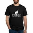 thumbnail image 1 of CafePress - White Rabbit Men's Deluxe T Shirt - Mens Tri-blend T-Shirt, 1 of 4