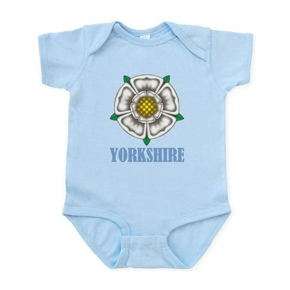 CafePress - White Rose Of York Infant Bodysuit - Baby Light Bodysuit, Size Newborn - 24 Months