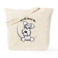 thumbnail image 1 of CafePress - White Schnazuer IAAM Tote Bag - Unisex Canvas Tote Bag, Beige, 1-Piece, 1 of 7