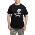 thumbnail image 1 of CafePress - White Skunk Pajamas - Men's Dark Loose Fit Cotton Pajama Set, 1 of 7