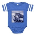 thumbnail image 1 of CafePress - White Tigress And Her Cubs - Cute Infant Baby Football Bodysuit, 1 of 3
