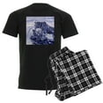 thumbnail image 1 of CafePress - White Tigress And Her Cubs Pajamas - Men's Dark Loose Fit Cotton Pajama Set, 1 of 7