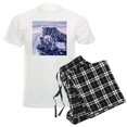 thumbnail image 1 of CafePress - White Tigress And Her Cubs Pajamas - Men's Light Loose Fit Cotton Pajama Set, 1 of 7