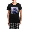 thumbnail image 1 of CafePress - White Tigress And Her Cubs Pajamas - Women's Short Sleeve Print T-Shirt and Pants Dark Cotton Pajama Set, 1 of 7
