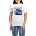 thumbnail image 1 of CafePress - White Tigress And Her Cubs Pajamas - Women's Short Sleeve Print T-Shirt and Pants Light Cotton Pajama Set, 1 of 7