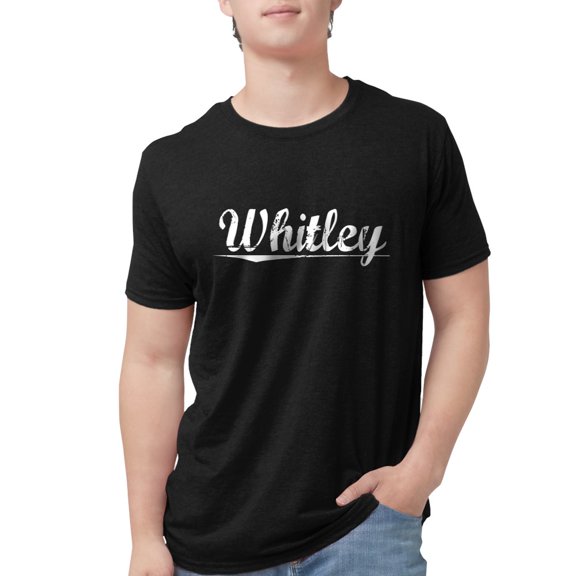 CafePress - Whitley, Vintage Men's Deluxe T Shirt - Mens Tri-blend T-Shirt