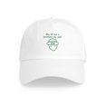 thumbnail image 1 of CafePress - Who All Seen The Leprechaun, Cap - Adjustable 100% Brushed Unisex Casual Cotton Baseball Cap, Beige, 1, 1 of 2