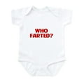 thumbnail image 1 of CafePress - Who Farted Body Suit - Baby Light Bodysuit, Size Newborn - 24 Months, 1 of 4