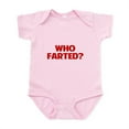 thumbnail image 1 of CafePress - Who Farted Body Suit - Baby Light Bodysuit, Size Newborn - 24 Months, 1 of 4