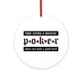 thumbnail image 1 of CafePress - Who Needs A Woman When You Ha -  Round Wood Ornament 4", 1 of 2