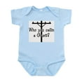 thumbnail image 1 of CafePress - Who You Callin A Grunt? Infant Bodysuit - Baby Light Bodysuit, Size Newborn - 24 Months, 1 of 4