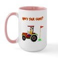 thumbnail image 1 of CafePress - Who's Your Caddy?! Large Mug - 15 oz Ceramic Large White Novelty Mug, 1 of 4