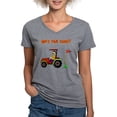 thumbnail image 1 of CafePress - Who's Your Caddy?! Women's V Neck Dark T Shirt - Women's V-Neck Dark T-Shirt, 1 of 4