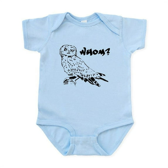 CafePress - Whom? Infant Bodysuit - Baby Light Bodysuit, Size Newborn - 24 Months