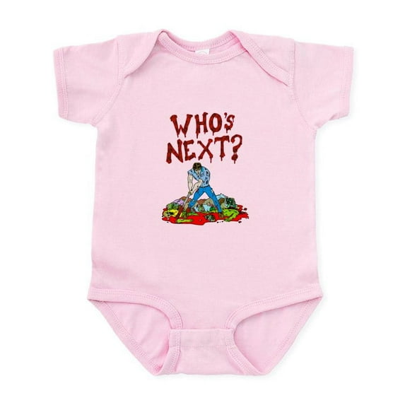 CafePress - Whos Next Infant Bodysuit - Baby Light Bodysuit, Size Newborn - 24 Months