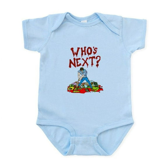 CafePress - Whos Next Infant Bodysuit - Baby Light Bodysuit, Size Newborn - 24 Months