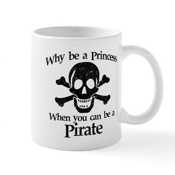 CafePress - Why Be A Princess When You Can B - 11 oz Ceramic Mug - Novelty Coffee Tea Cup