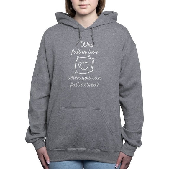 CafePress - Why Fall In Love Hooded Sweatshirt - Pullover Hoodie, Classic & Comfortable Hooded Sweatshirt