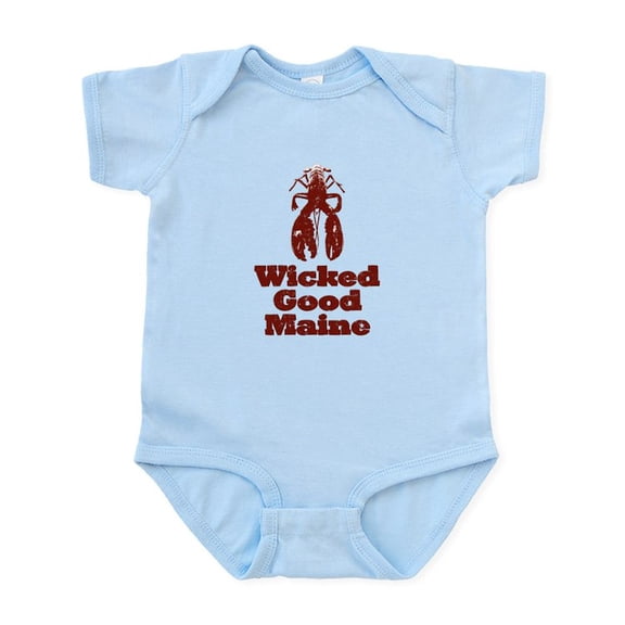 CafePress - Wicked Good Maine Infant Bodysuit - Baby Light Bodysuit, Size Newborn - 24 Months