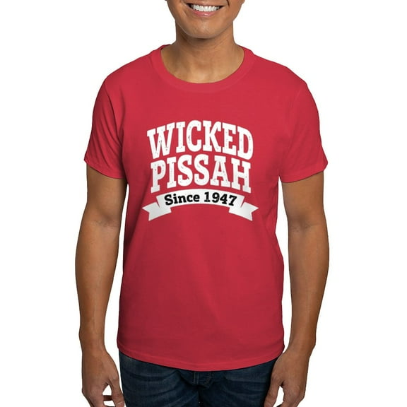 CafePress - Wicked Pissah Since 1947 T Shirt - Men's Classic Graphic Cotton T-Shirt