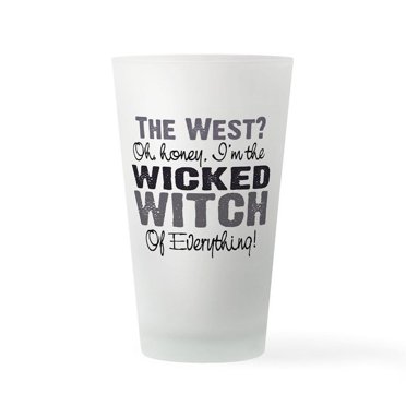 CafePress - Wicked Witch Of Everything G - Pint Glass, Drinking Glass, 16 oz. CafePress