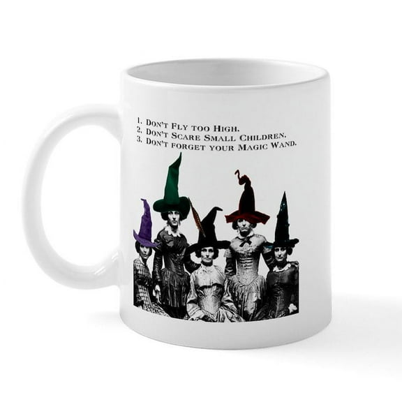 CafePress - Wicked Witches 101 Mug - 11 oz Ceramic Mug - Novelty Coffee Tea Cup