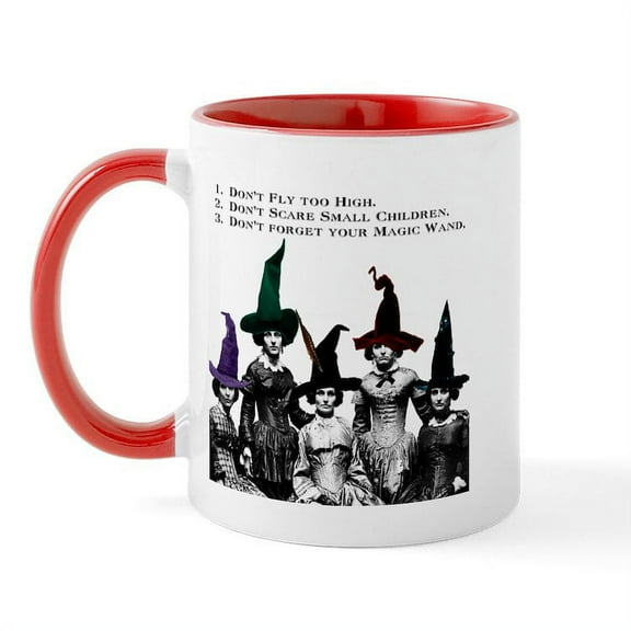 CafePress - Wicked Witches 101 Mug - 11 oz Ceramic Mug - Novelty Coffee Tea Cup