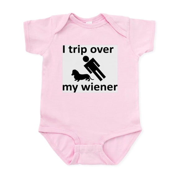 CafePress - Wiener Trip Infant Bodysuit - Baby Light Bodysuit, Size Newborn - 24 Months