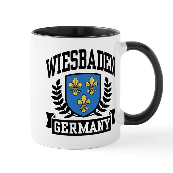 CafePress - Wiesbaden Germany Mug - 11 oz Ceramic Mug - Novelty Coffee Tea Cup