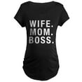 thumbnail image 1 of CafePress - Wife Mom Boss Maternity Dark T Shirt - Maternity Dark T-Shirt, 1 of 3