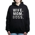 thumbnail image 1 of CafePress - Wife Mom Boss - Pullover Hoodie, Classic & Comfortable Hooded Sweatshirt, 1 of 4