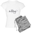 thumbnail image 1 of CafePress - Wifey Pajamas - Women's Light Pajamas, 1 of 4