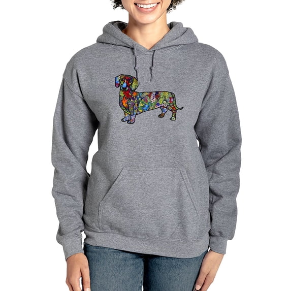 CafePress - Wild Dachshund - Pullover Hoodie, Classic & Comfortable Hooded Sweatshirt