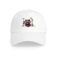 thumbnail image 1 of CafePress - Wild Drums Cap - Adjustable 100% Brushed Unisex Casual Cotton Baseball Cap, Beige, 1, 1 of 2