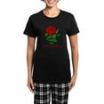 thumbnail image 1 of CafePress - Wild Irish Rose Pajamas - Women's Short Sleeve Print T-Shirt and Pants Dark Cotton Pajama Set, 1 of 7