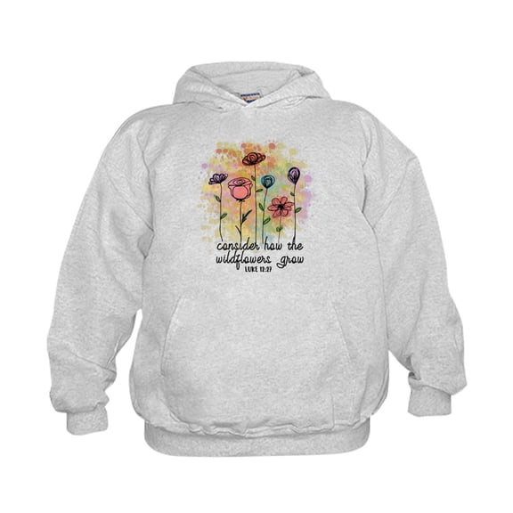 CafePress - Wildflowers Sweatshirt - Kids Hooded Sweatshirt, Classic Hoodie