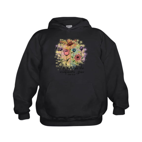 CafePress - Wildflowers Sweatshirt - Kids Hooded Sweatshirt, Classic Hoodie