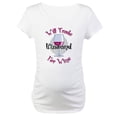 thumbnail image 1 of CafePress - Will Trade Husband For Wine Maternity T Shirt - Cotton Maternity T-shirt, Cute & Funny Pregnancy Tee, 1 of 4