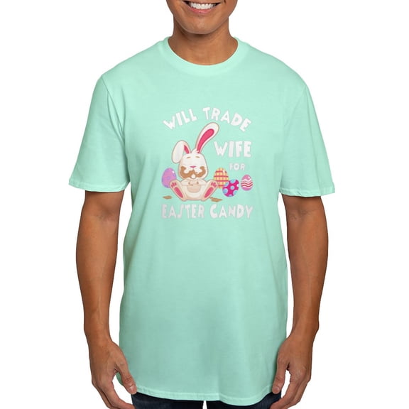 CafePress - Will Trade Wife For Easter Candy Men's Classic T Shirt - Men's Fitted T-Shirt