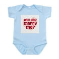 thumbnail image 1 of CafePress - Will You Marry Me? Infant Creeper - Baby Light Bodysuit, Size Newborn - 24 Months, 1 of 4