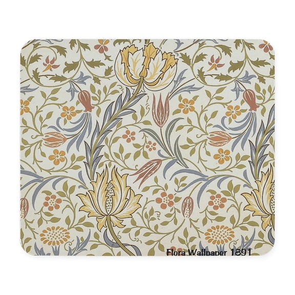 CafePress - William Morris Floral Mousepad - Non-slip Rubber Mousepad, Gaming Mouse Pad