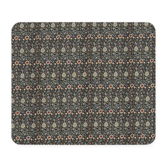 CafePress - William Morris Green Evenlode Mousepad - Non-slip Rubber Mousepad, Gaming Mouse Pad
