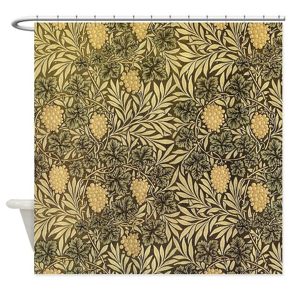 CafePress - William Morris Pattern - Unique Fabric Shower Curtain 70" x 72"