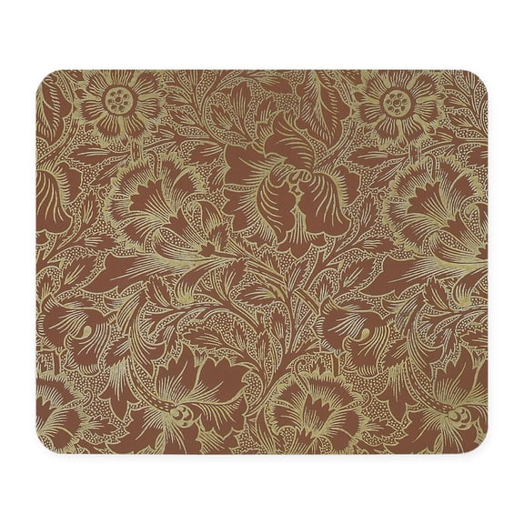 CafePress - William Morris Poppy Mousepad - Non-slip Rubber Mousepad, Gaming Mouse Pad